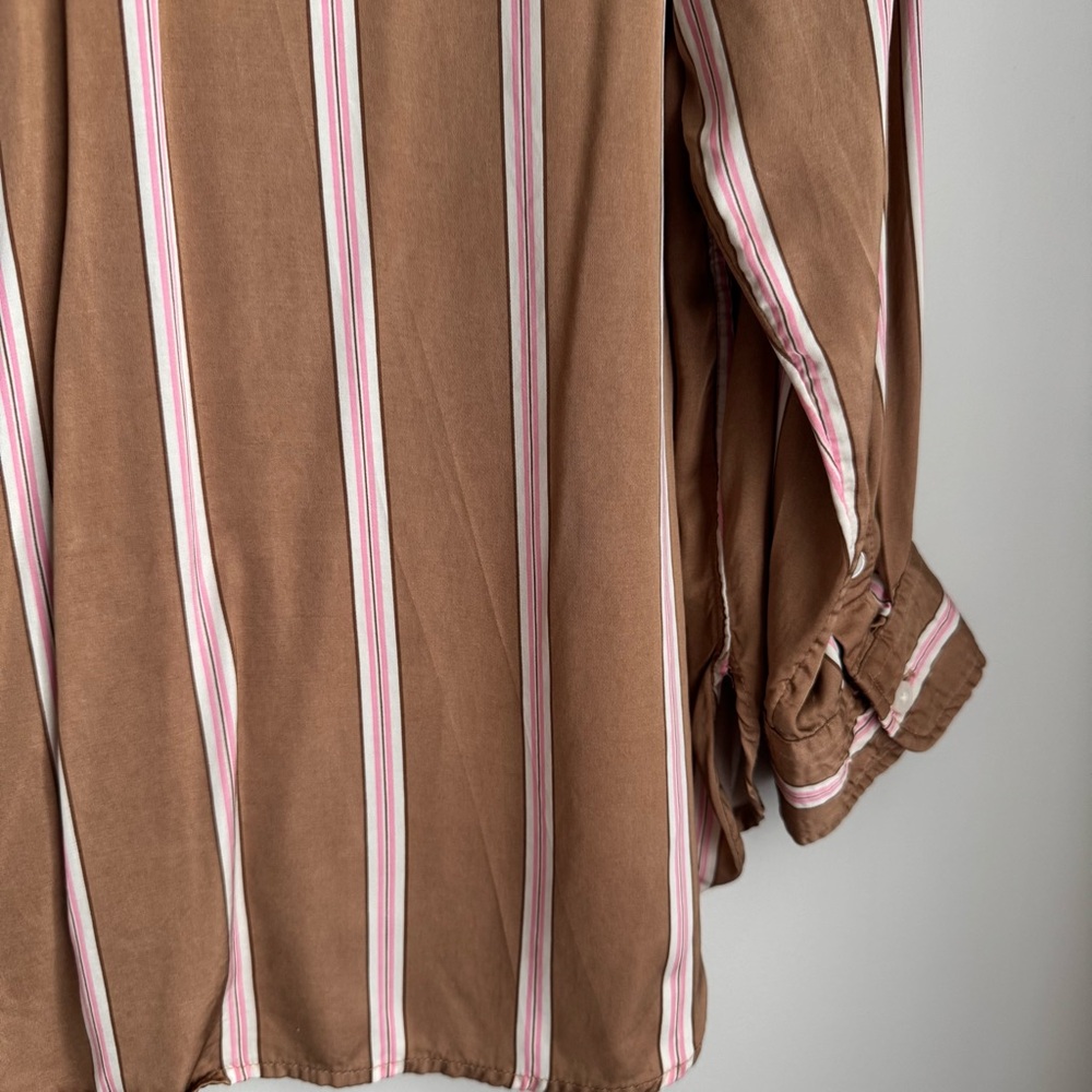Aerie Satin PJ-To-Party Shirt - Picture 12 of 12